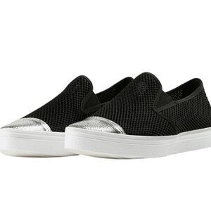 All Black Next Cool Sneak in Black/Silver - 39.5 - NWOB